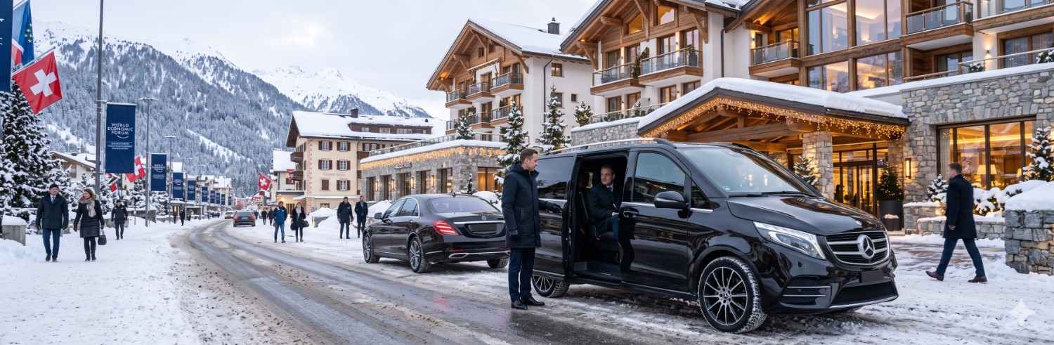 Zurich Airport to Davos: Book Your WEF 2027 Chauffeur Transfer